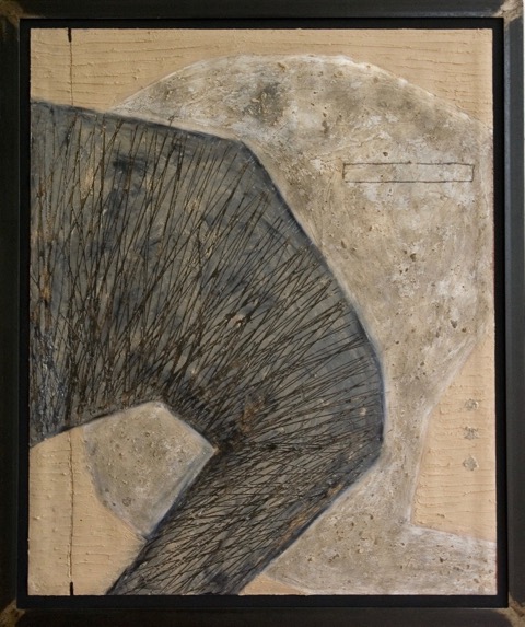 „Gruppe“, Mischtechnik auf Fanta-Karton, 2007, 85 x 70 cm