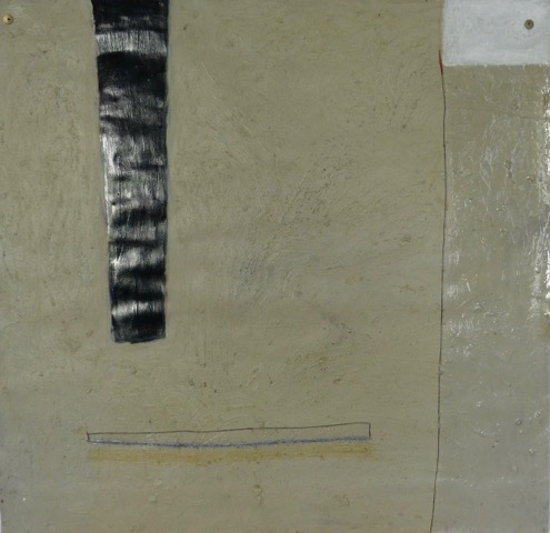 Ohne Titel, Mischtechnik auf Fanta-Karton, 2008, 72 x 72 cm